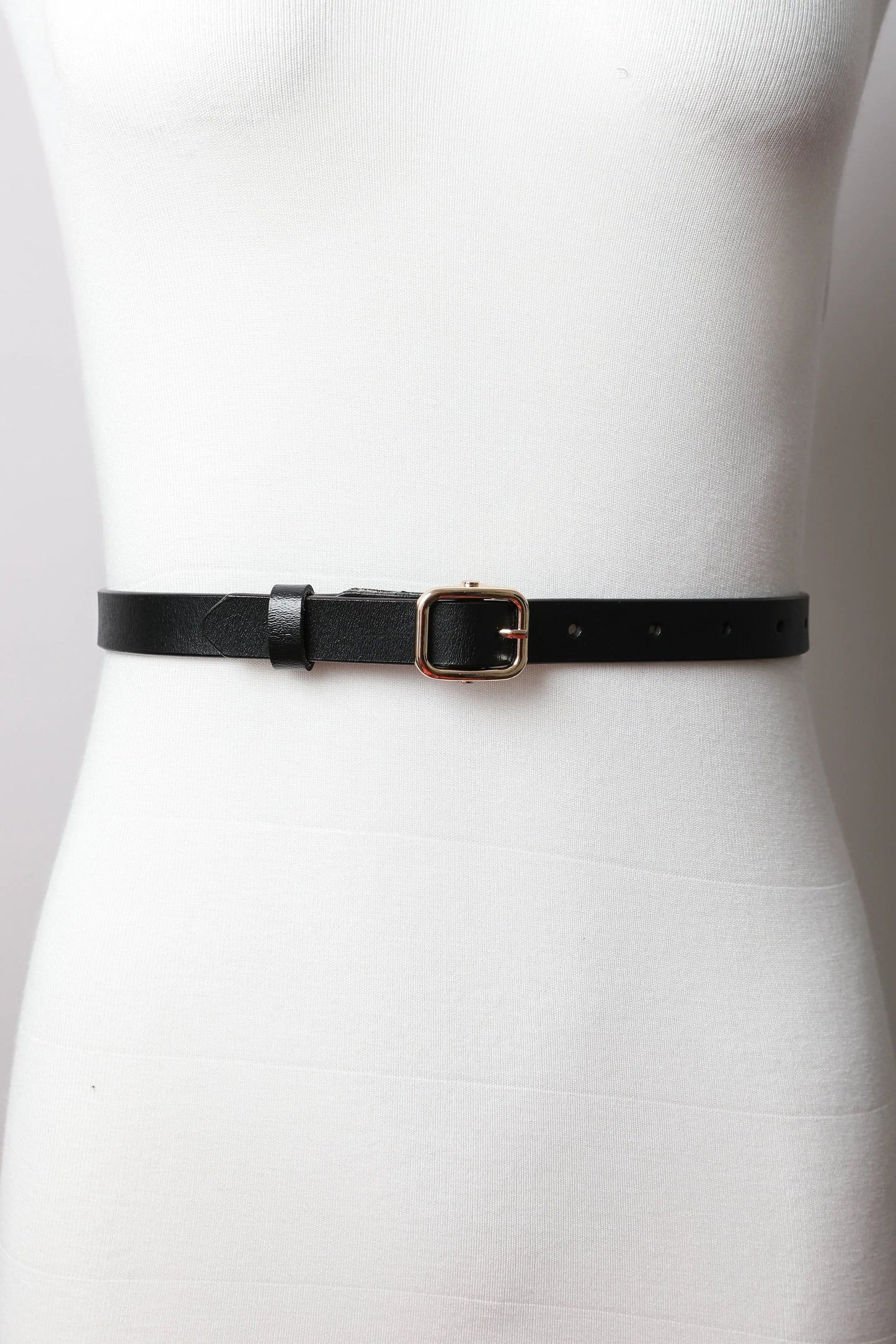 Versatile Skinny Leather Belt β Perfect for Any Outfit π« Leto Collection