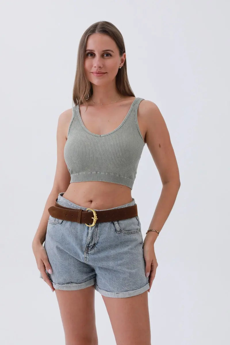 Chic Modern Suede Belt β Gold Circle Buckle for Effortless Style β¨π« Leto Collection
