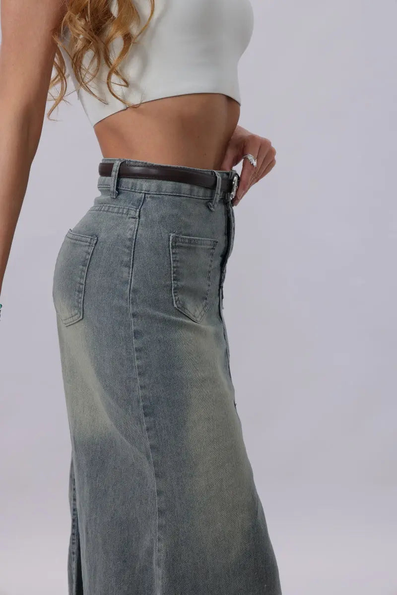Rhinestone Skinny Western Glam Belt Boho Clothing and Accessories