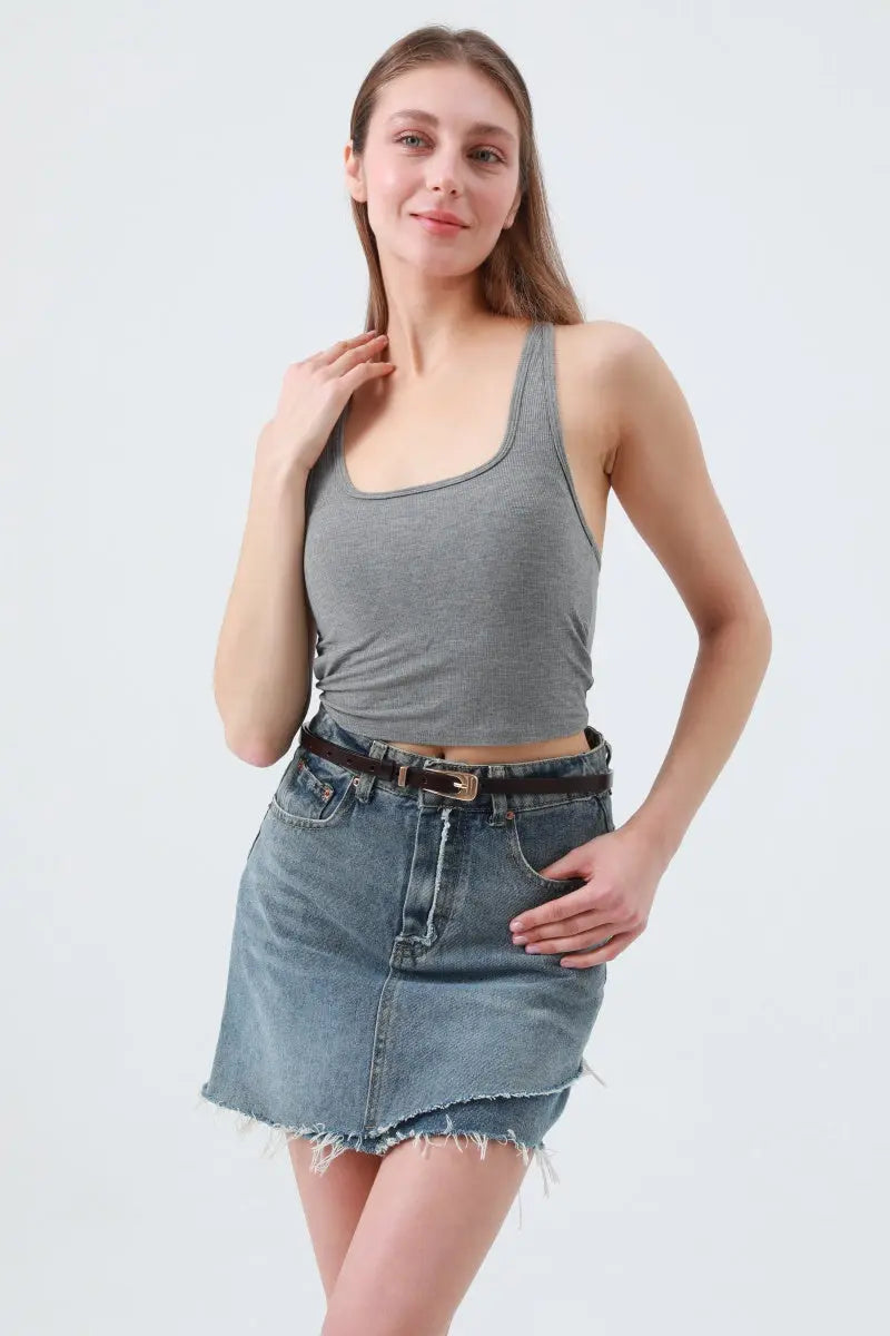 The Everyday Essential: Premium Skinny Leather Belt Leto Collection