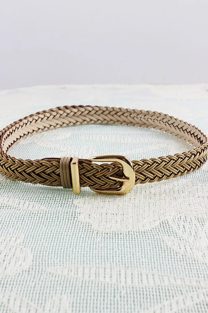 Everyday Braided Belt – Effortless Style & Comfort 🌿⛓️ Leto Collection