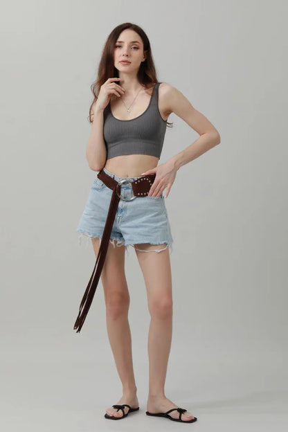 Long Fringe Waist Cincher – Vintage Draped Sash Belt 🌟🤠 Leto Collection