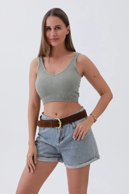 Chic Modern Suede Belt – Gold Circle Buckle for Effortless Style ✨💫 Leto Collection