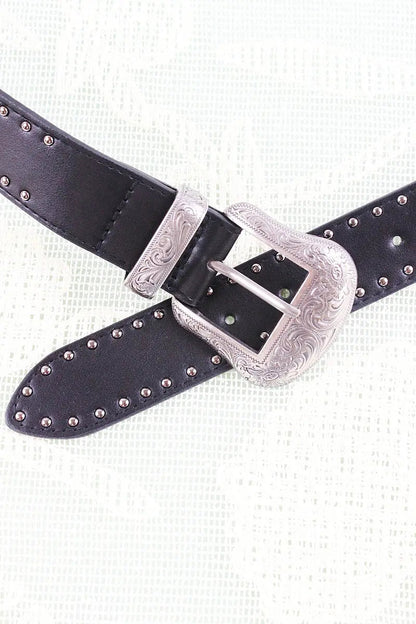 Retro Punk Belt – Vintage American Edge ⛓️🇺🇸 Leto Collection