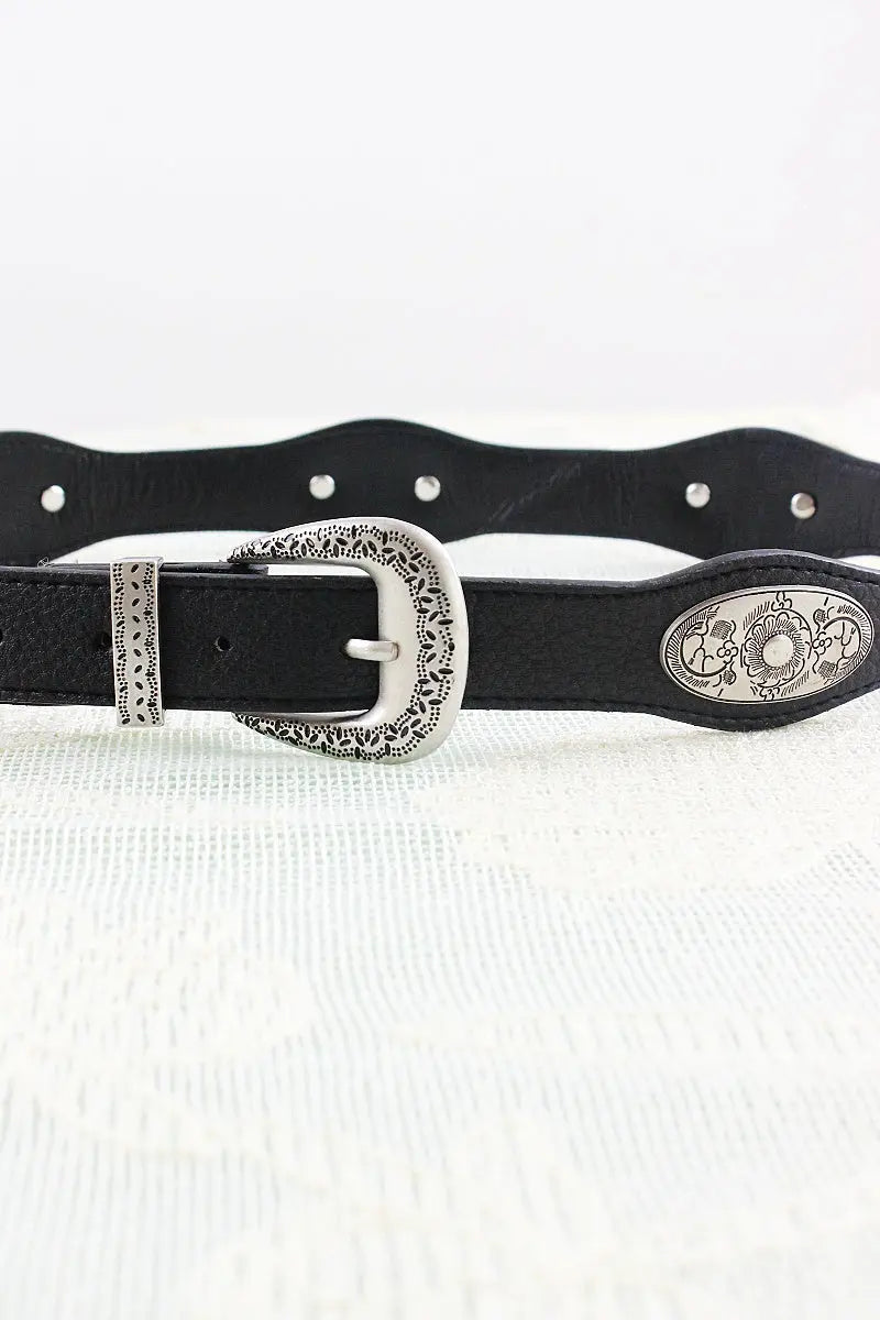 Vintage Biker Belt – Punk Americana Waistband ⚡🤠 Leto Collection
