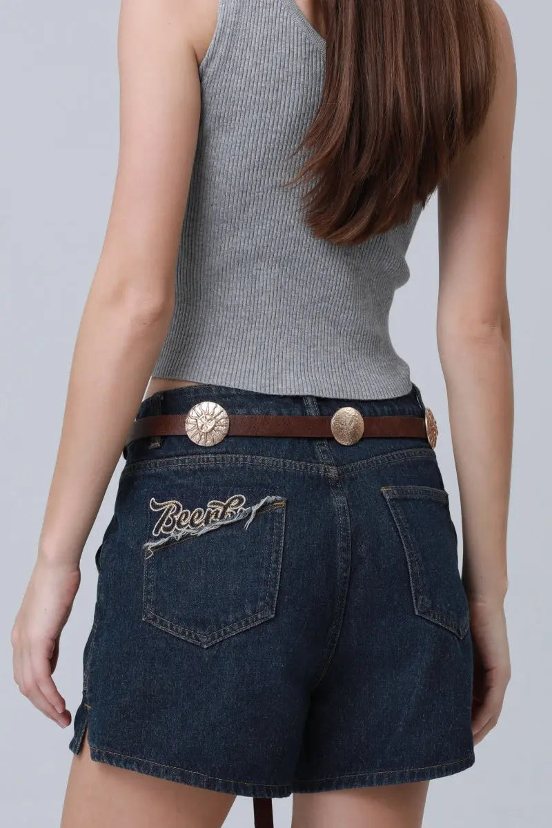 Sun God Waist Belt – Bohemian Vintage Ethnic Accessory 🌞🌺 Leto Collection