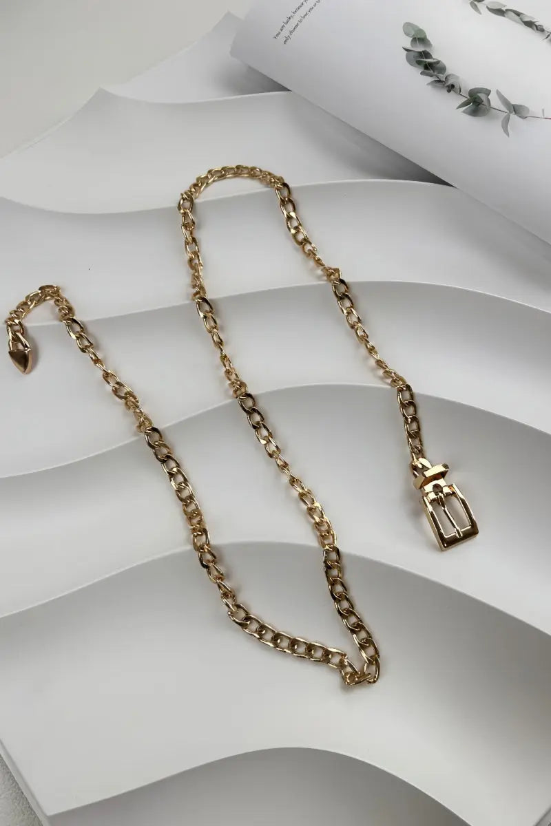 Chunky Chain Waist Belt - Versatile Punk Style ⛓️ Leto Collection