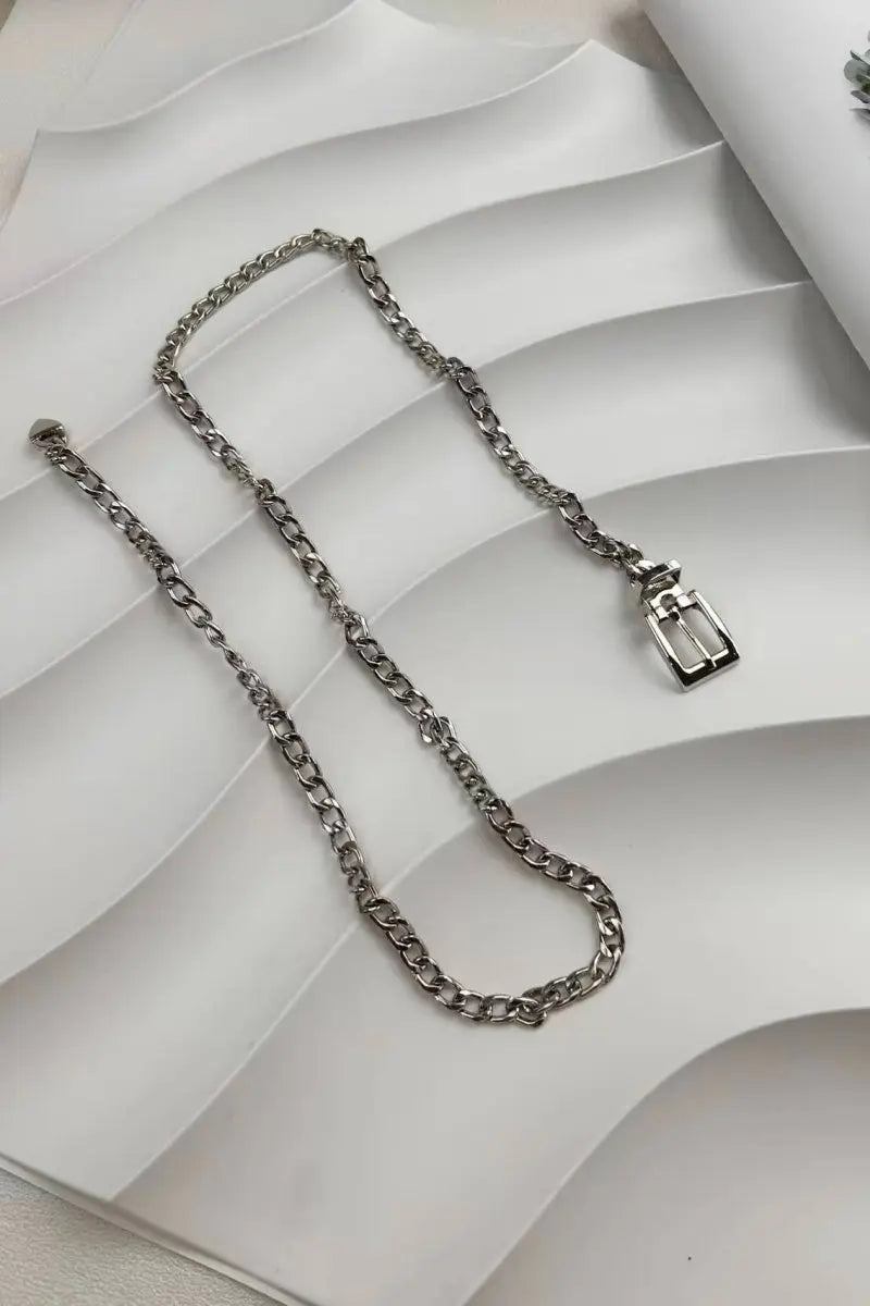 Chunky Chain Waist Belt - Versatile Punk Style ⛓️ Leto Collection