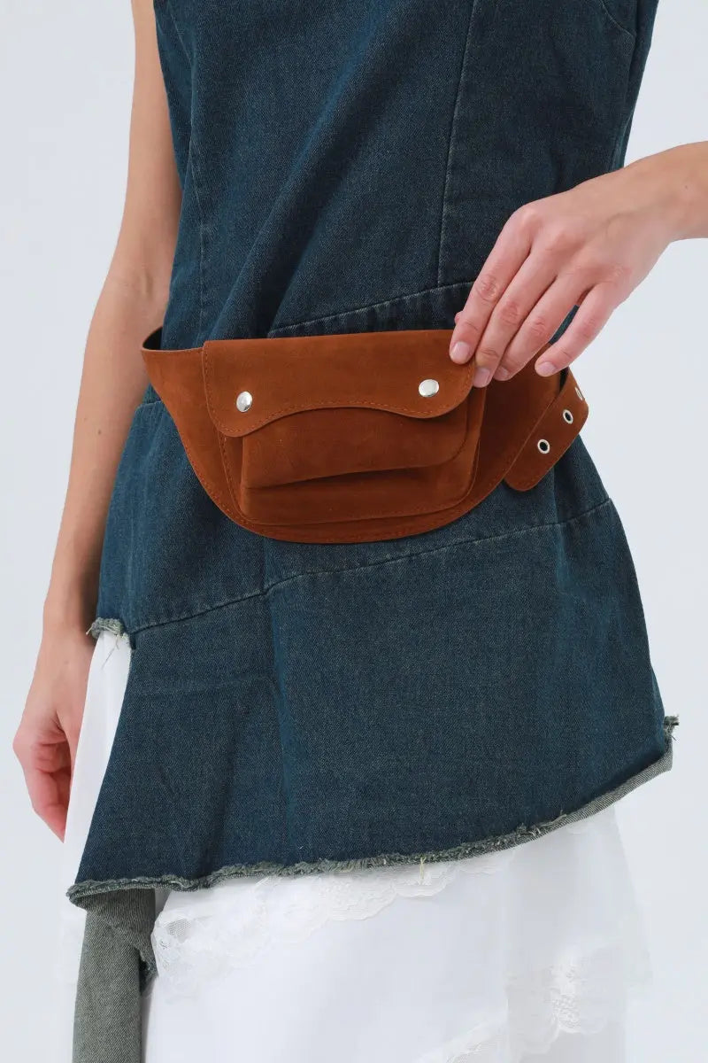 Phone-Wallet Utility Belt for Women – Vintage Style Waist Bag 📞💼 Leto Collection