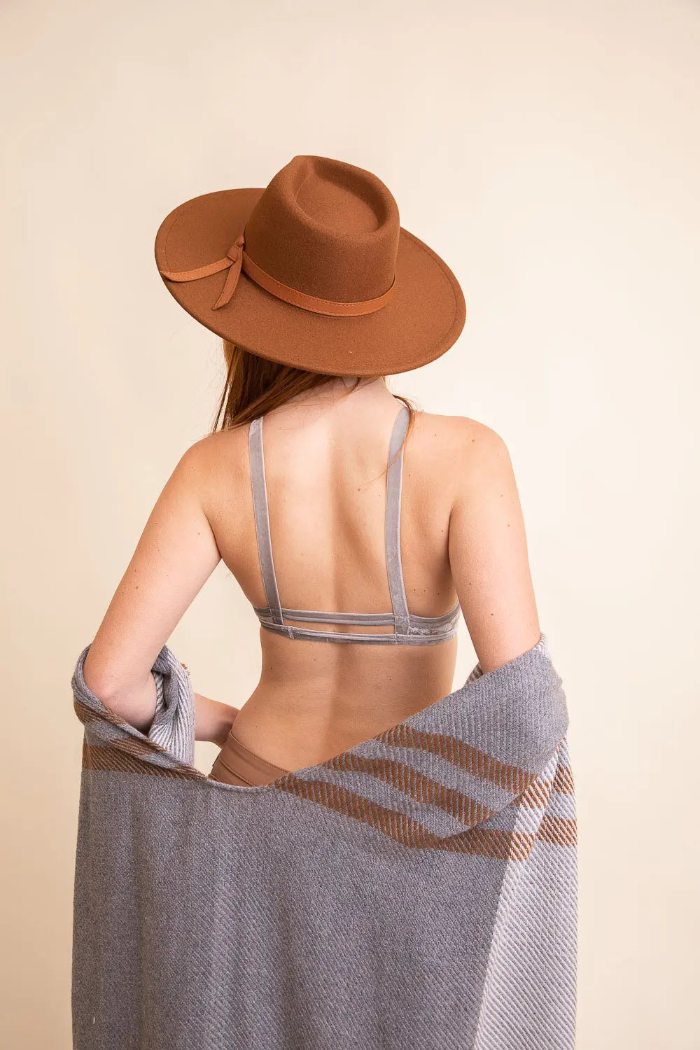 Dainty Crushed Velvet Bralette Leto Collection