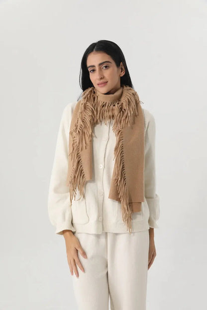 Solid Color Tassel Women Soft Thick Warm Winter Shawl 🧸🧣 Leto Collection