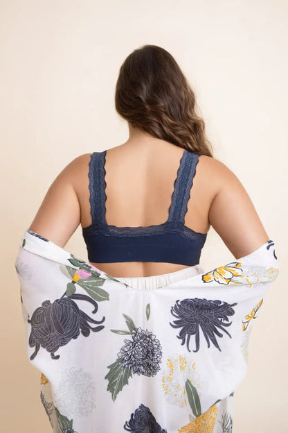 Lace Trim Padded Bralette Plus