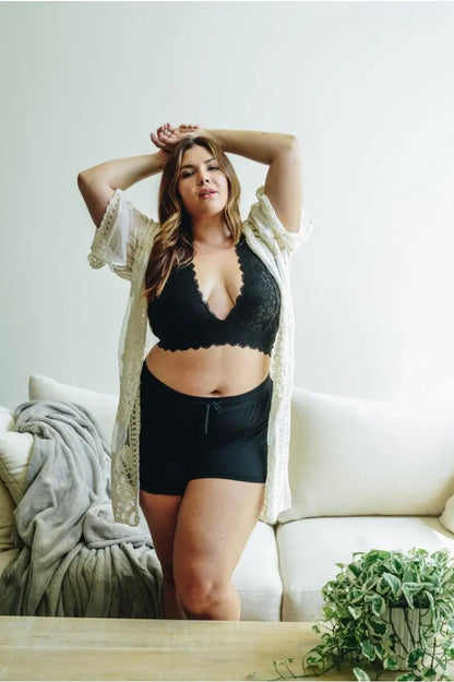 Plus Halter Top Bralette