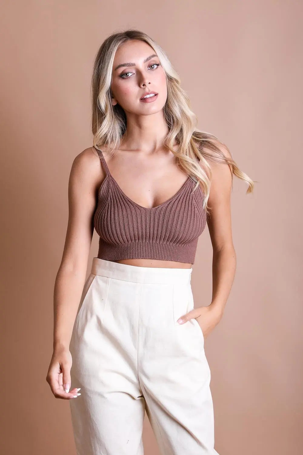Rib Knit Lounge Brami ❤️ Leto Collection