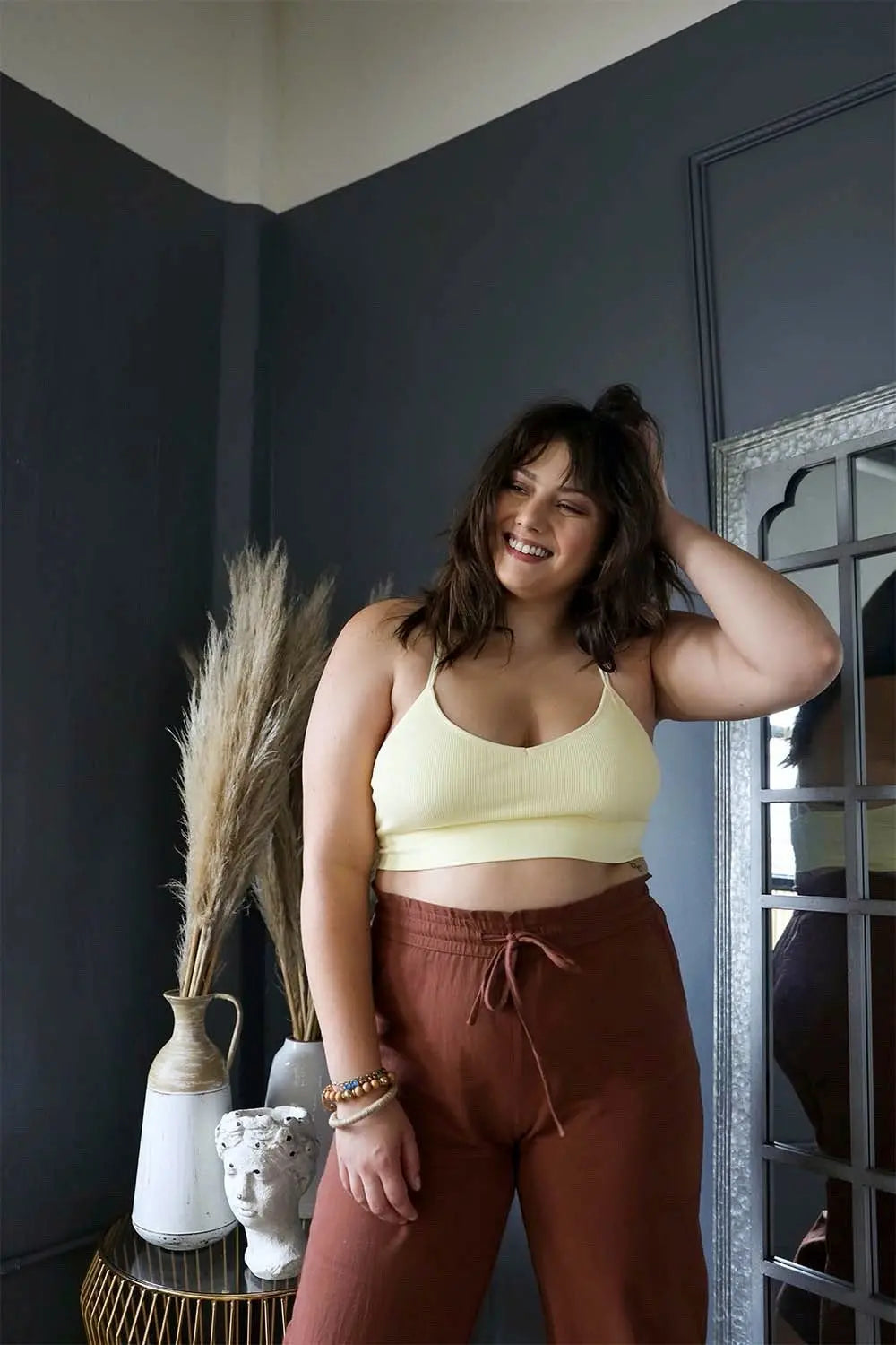 The Dream Catcher Bralette XL / Butter