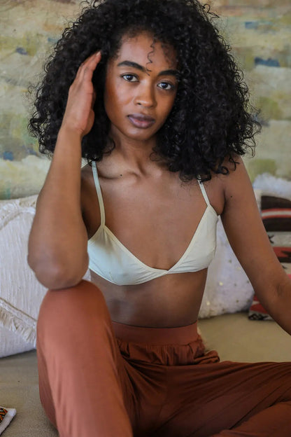 Triangle Style Bralette XS/S / Butter
