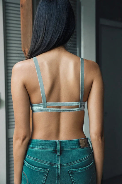 Crushed Velvet Bralette Leto Collection